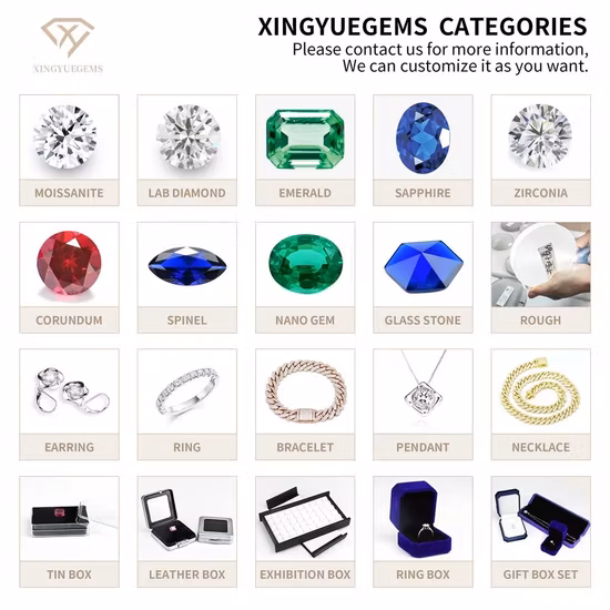Wholesale White Loose Moissanite Stone D Color Round Vvs1 with Gra