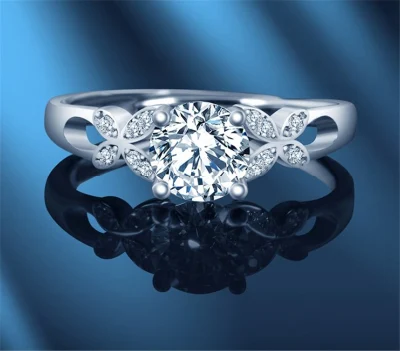 Hombres Mujeres Propuesta de moda Día de San Valentín Confesión Butter-Fly Moissanite Anillo de diamantes de 1 quilate S925 Joyería de boda de plata esterlina Anillo de tamaño ajustable