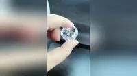 Venta al por mayor de piedras preciosas sueltas en forma de corazón De Color Moissanite sintético precio racional piedra Moissanite